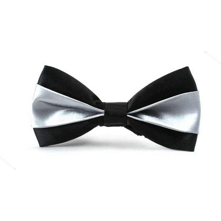 Nơ cài cổ áo Nam thời trang giá rẻ 2 lớp