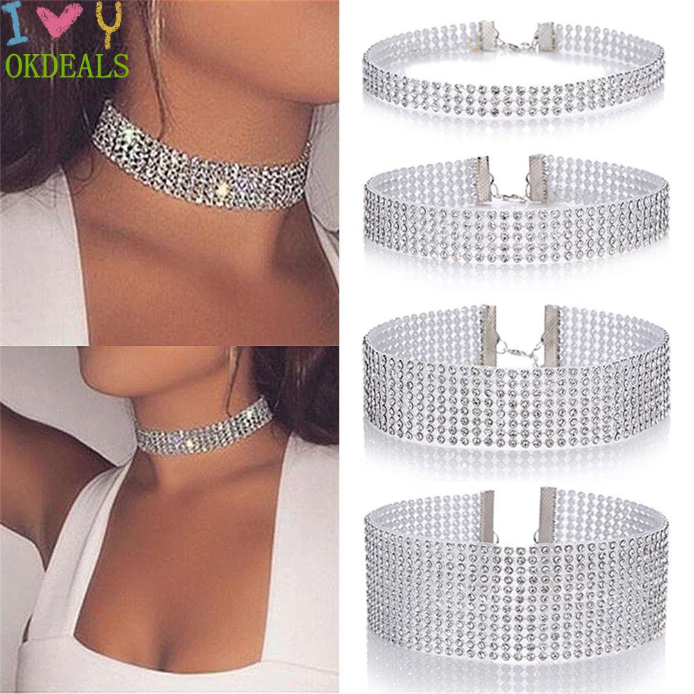Vòng cổ choker nhiều màu sắc kiểu dáng sành điệu cho nữ