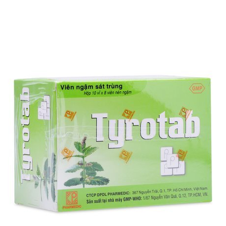 Viên ngậm Tyrotab