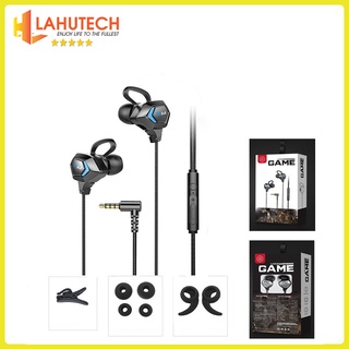 Tai Nghe Chơi Game PUBG Nhét Tai Có Mic Rời, Jack 3.5mm Dalugi G28 Dùng Được Cho Cả Máy Tính Và Điện Thoại - Lahutech