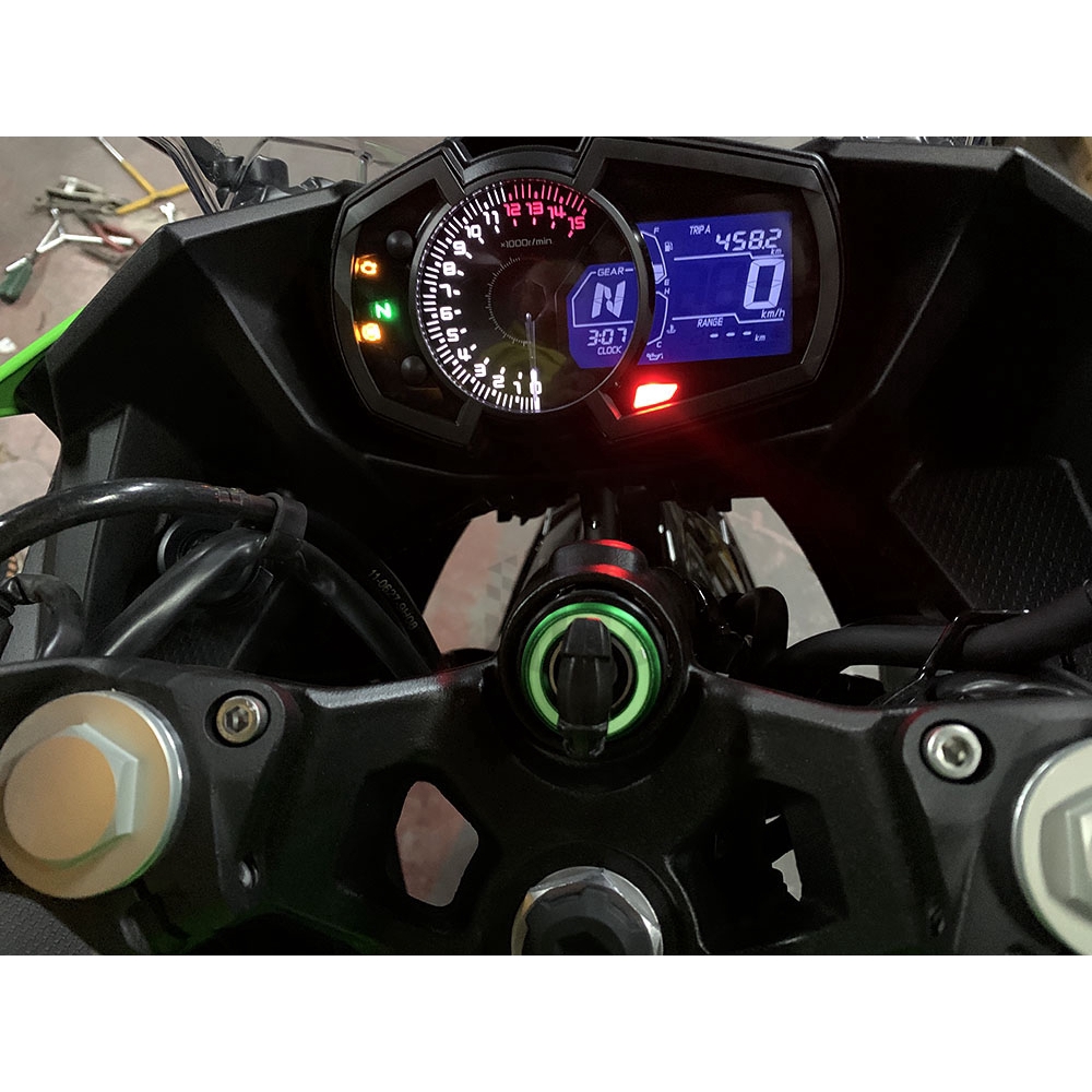 Vòng bọc công tắc chìa khóa đánh lửa dạ quang dành cho xe máy Vespa GTS Sprint Primavera LX LXV 50 125 250 300 GTS