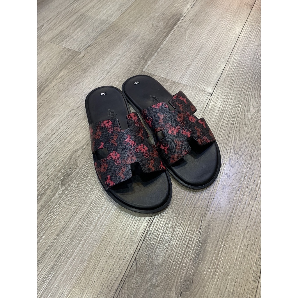 Dép quai ngang nam chữ H , hàng loại 1 , chống trơn trượt , mẫu dép hottren