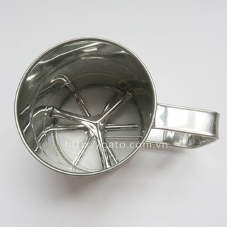Cốc rây bột inox 11cm