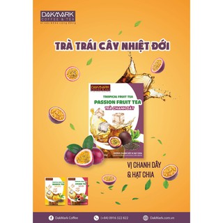 10 trà trái cây nhiệt đới hạt chia DAKMARK chính hãng giải nhiệt mùa hè