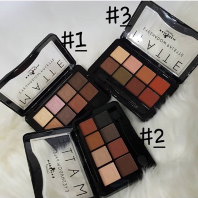 Bảng Phấn Mắt Màu Lì Mini Eye Drama - Matte Eyeshadow Palette