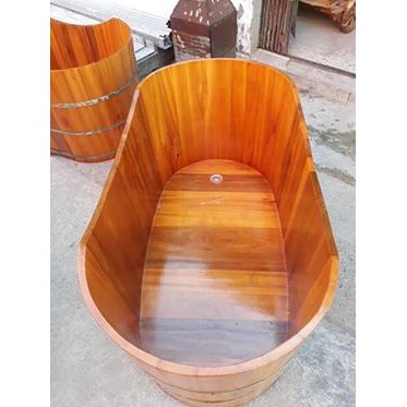 bồn tắm gỗ thông dài | BigBuy360 - bigbuy360.vn