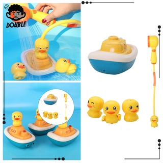 Đầu Vòi Sen Phun Nước Tự Động Hình Chú Vịt Dễ Thương Cho Bé