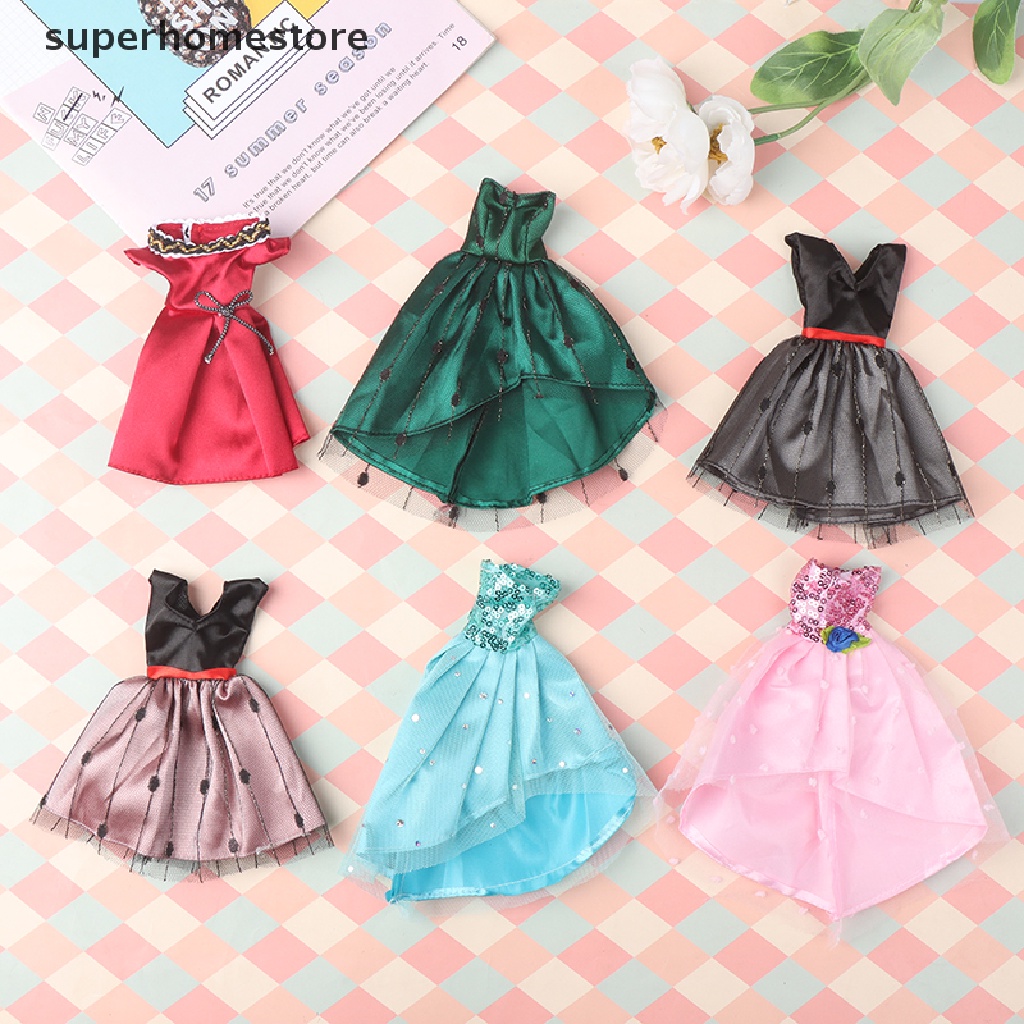 Đầm Đồ Chơi Búp Bê 30cm Tỷ Lệ 1 / 6 Thời Trang