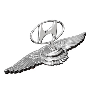 Logo cánh chim dán nắp capo xe hơi hãng HYUNDAI