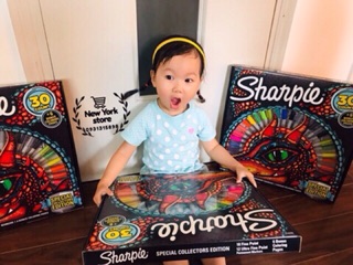 Set bút Sharpie khổng lồ USA 36 món