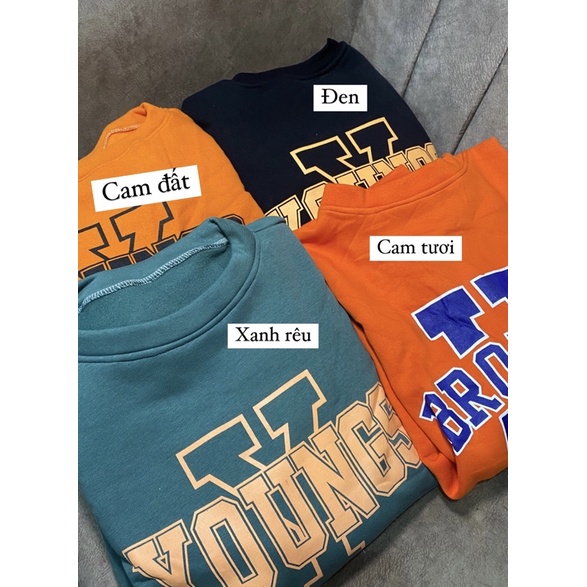 [HÌNH ẢNH-VIDEO DO SHOP THỰC HIỆN] ÁO SWEATER NỈ BÔNG NAM NỮ | BigBuy360 - bigbuy360.vn