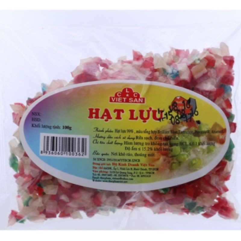 500g hạt lựu / bột khoai / bột báng nấu chè