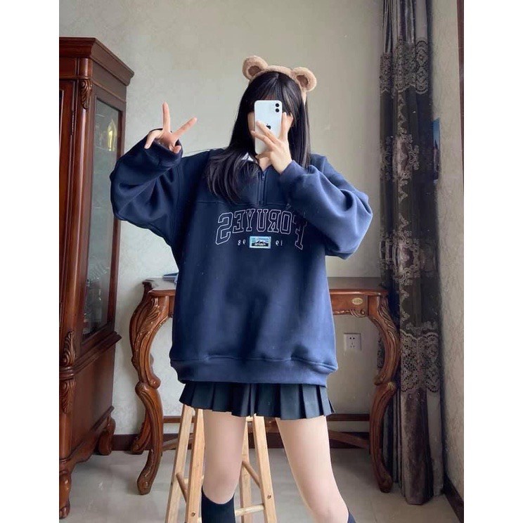 Áo Nỉ FOR Hàn Quốc, Hot Trend, Chất Liệu Đẹp, Freesize, Có Quà Tặng Kèm