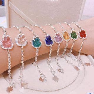 Lắc tay hồ ly bạc