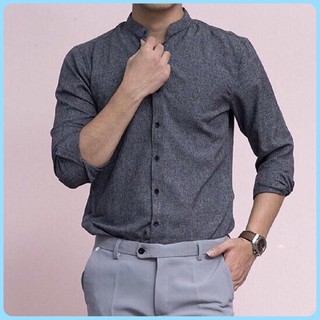 Áo sơ mi - Áo sơ mi đũi nam - Chất liệu đũi mịn mát, không nhăn không bai, kiểu dáng trẻ trung