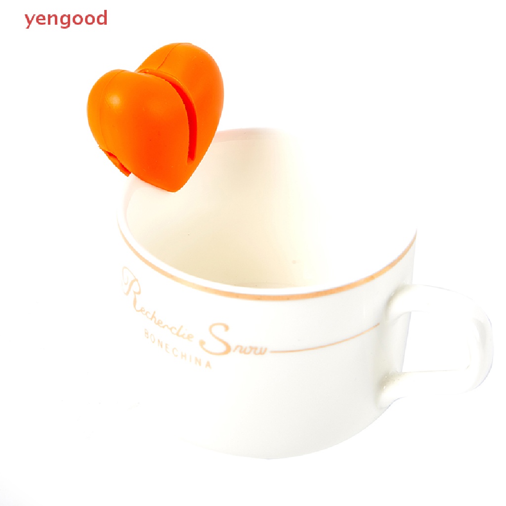 1 Kẹp Cố Định Nhiệt Kế Bằng Silicone Hình Trái Tim