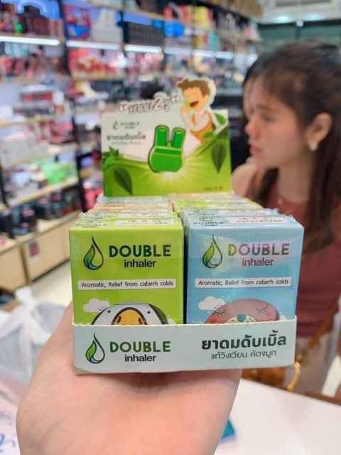 HÍT MŨI THẢO DƯỢC DOUBLE INHALER