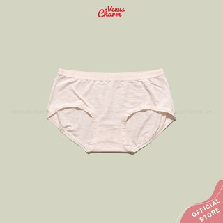 Quần lót nữ cotton trơn cạp cao venuscharm 29051 mềm mịn, thấm hút mồ hôi