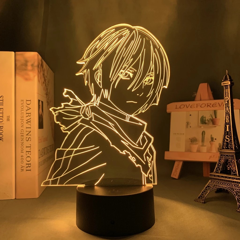Đèn Ngủ Led 3d Hình Anime Noragami Yato Dùng Trang Trí Phòng Ngủ