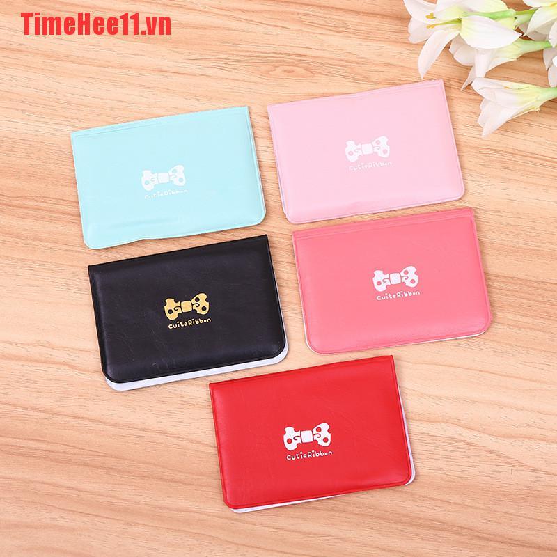 【TimeHee11】1pc Candy Color License Bag Documents Card Purse Passport Wallet C