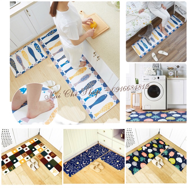 Set thảm bếp