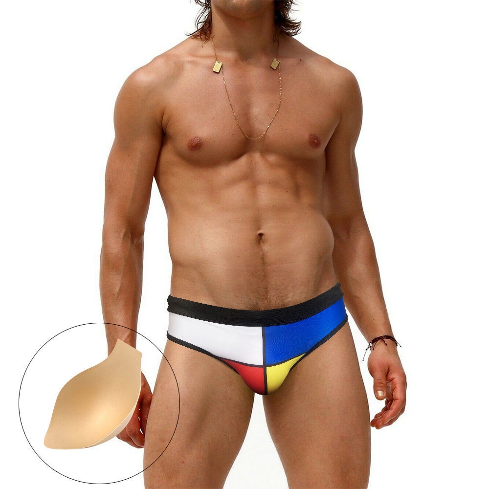 Quần Bơi Tam Giác Lưng Thấp Màu Sắc Nổi Bật Phong Cách Âu Mỹ Thời Trang Quyến Rũ Cho Nam | BigBuy360 - bigbuy360.vn