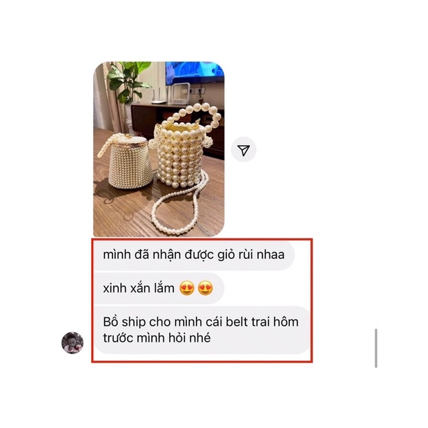 TÚi XÁCH PEARL BAG