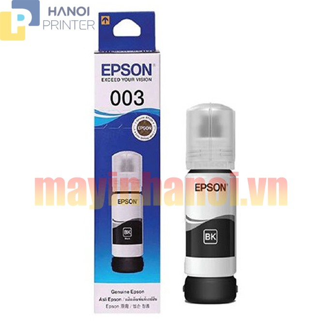 Bộ mực in màu Epson 003 Ecotank  chính hãng dùng cho máy Epson L1110/ L3110/ L3150