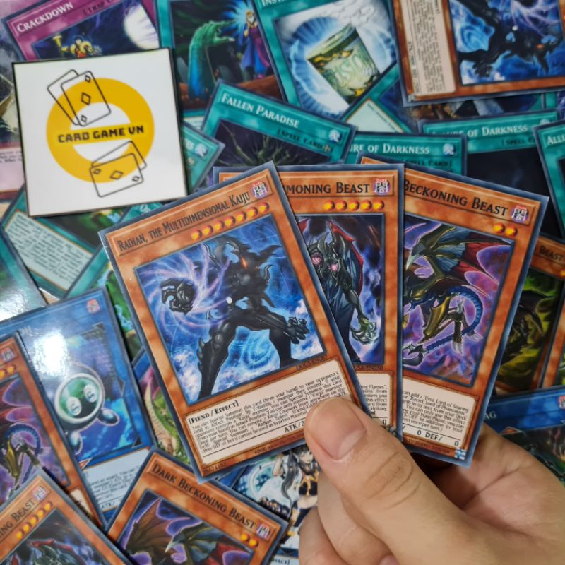 Bài YuGiOh - Bộ 54 lá bài Tam Quỷ GX Sacred Beasts - Sacred Beasts Deck - Card Game VN