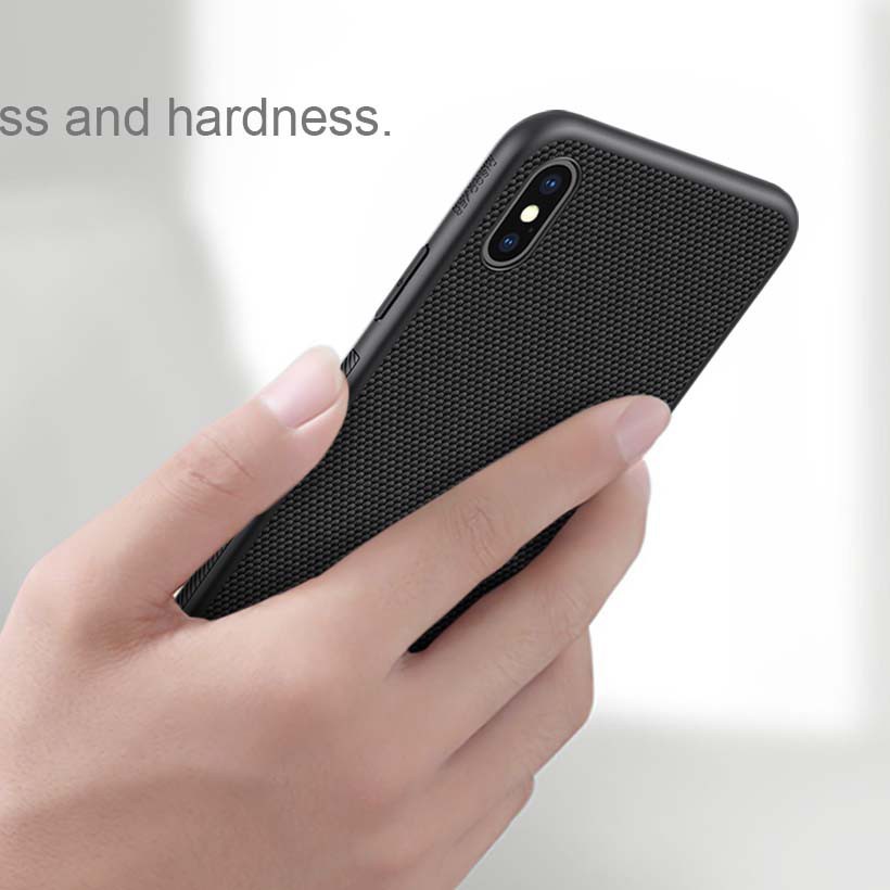 ỐP LƯNG IPHONE XS MAX NILLKIN TEXTURE NYLON FIBER CHÍNH HÃNG
