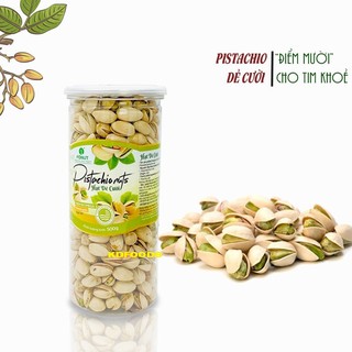 Hạt dẻ cười mỹ không tẩy trắng rang muối th fonut