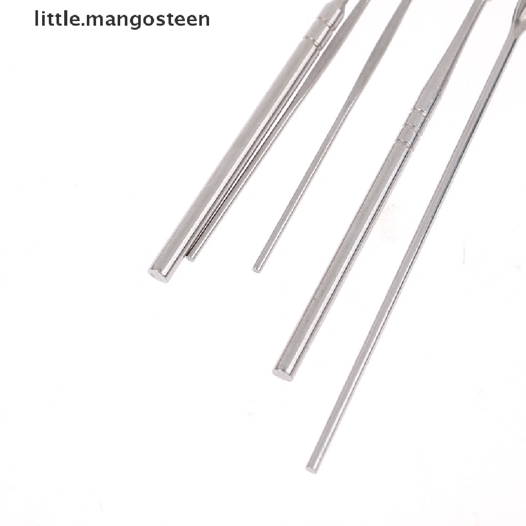 Bộ 7 Dụng Cụ Lấy Ráy Tai Bằng Thép Không Gỉ Hình Xoắn Ốc Độc Đáo