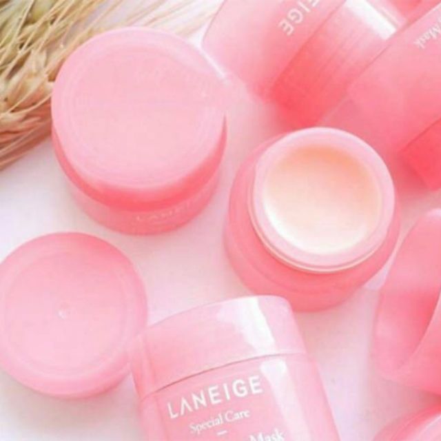 Mặt nạ ngủ môi Laneige Lip Sleeping Mask mini 3g,ủ môi Laneige dưỡng ẩm,tẩy tế bào chết,chống nứt nẻ cho đôi môi mềm mịn