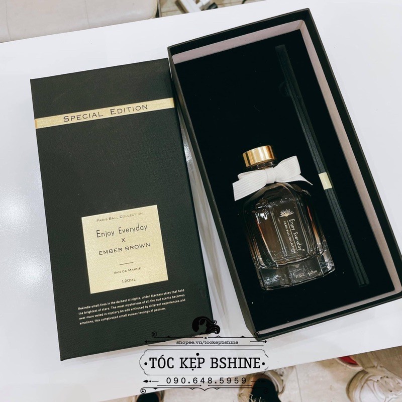Tinh Dầu Nước Hoa Thơm Phòng Ember Brown x Enjoy Everyday