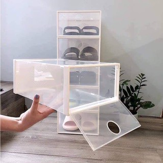 HỘP ĐỰNG GIÀY DÉP BẰNG NHỰA CỨNG