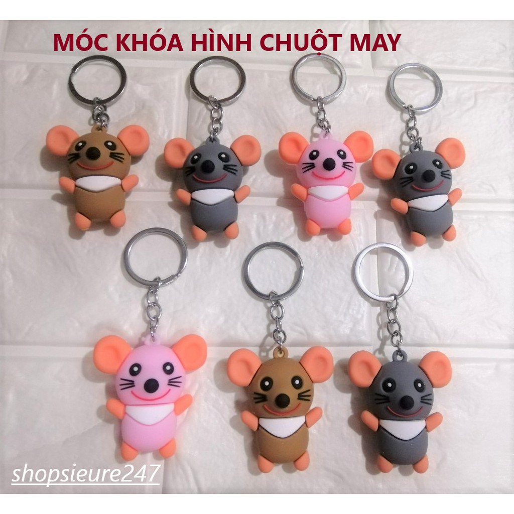 MÓC KHÓA CON CHUỘT SIÊU KUTE