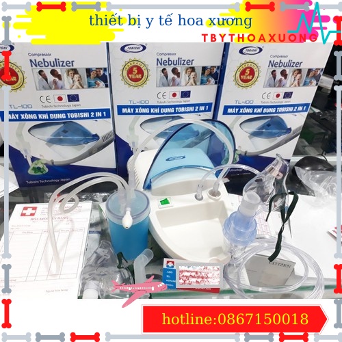 Máy Hút Mũi + Xông Khí Dung 2 In 1 TOBISHI TOKYO NHẬT BẢN