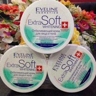 Dưỡng ẩm eveline extrasoft dưỡng trắng siêu tốt