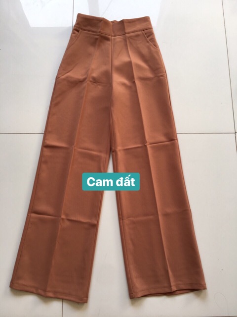 Quần culottes dáng dài eo thon chất tuyết mưa cao cấp