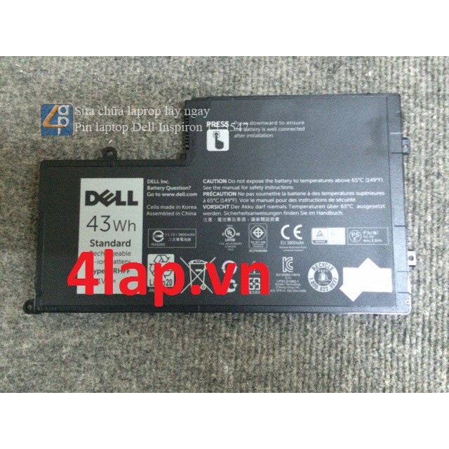 Pin laptop Dell Inspiron 15 5547 5548 5542 5543 5545