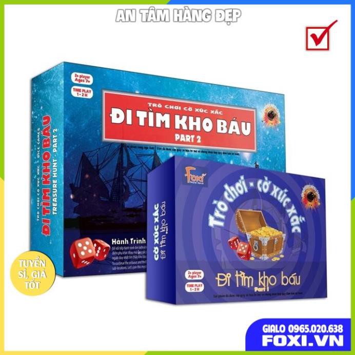 Board game-Escape From Zombie-đi tìm kho báu Foxi-trò chơi hay-gây cấn-hồi hộp và siêu trí tuệ