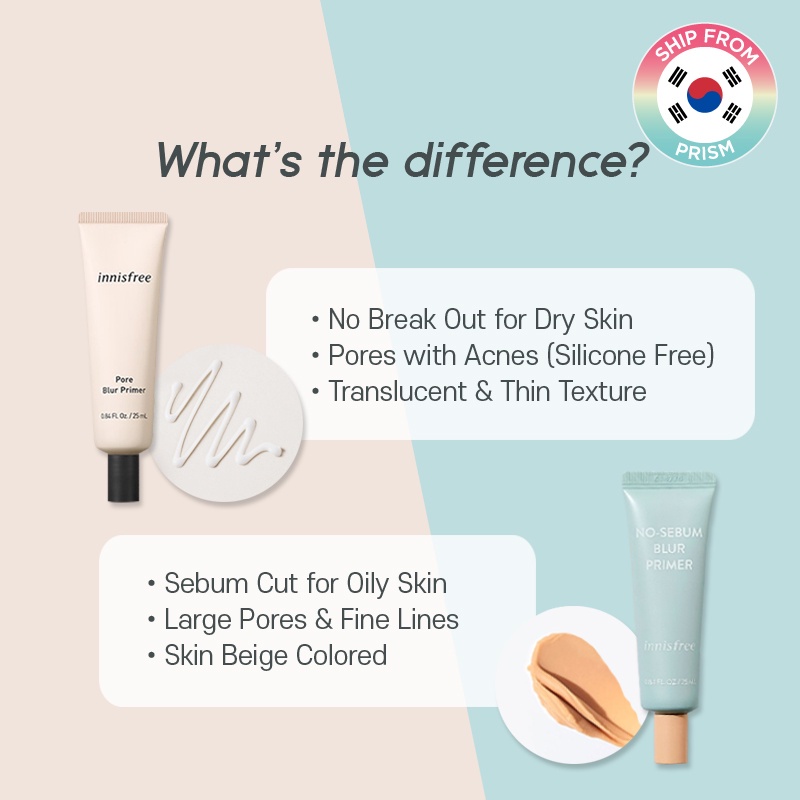 Kem Lót Innisfree No-Sebum Blur Primer