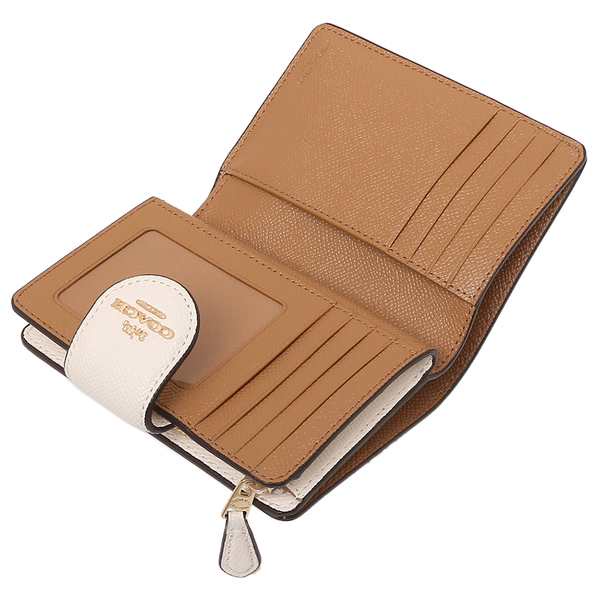 Túi xách / Bóp / Ví hàng hiệu COACH - Medium Corner Zip Wallet 6390
