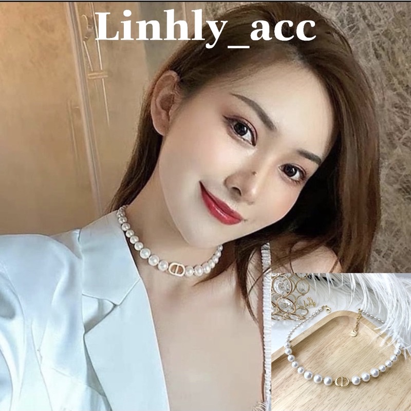 Choker cd ngọc - vòng cổ cd ngọc