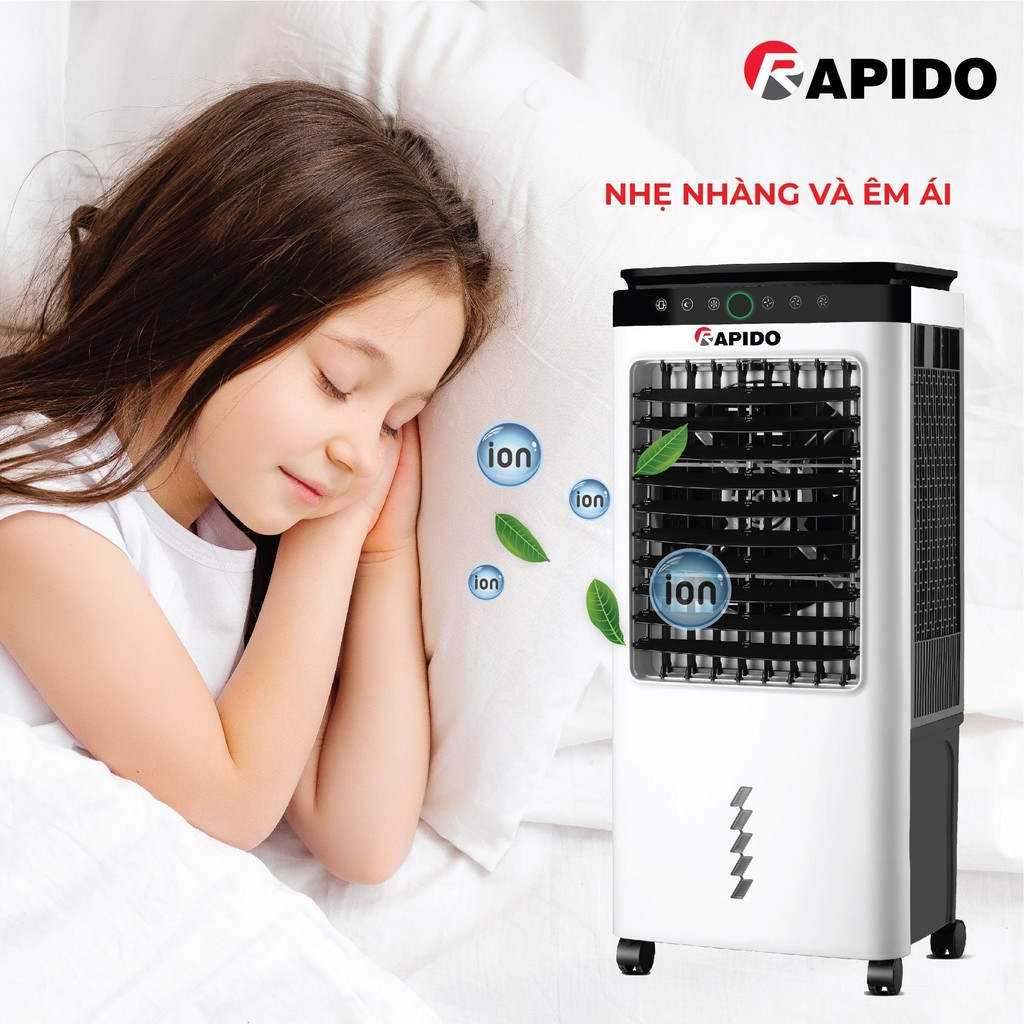 Quạt điều hòa Rapido FRESH 6000D _ Bảo hành chính hãng tới 3 năm | BigBuy360 - bigbuy360.vn