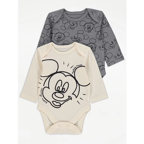 (Hàng Auth) Set 2 áo body Mickey Geo UK chính hãng săn sale