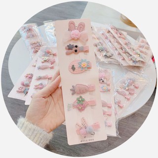 Set 6 kẹp tóc xinh cho bé