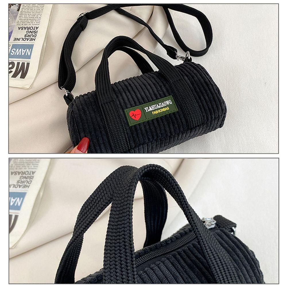 Túi Xách Tròn Màu Sắc Đơn Giản Phong Cách Vintage