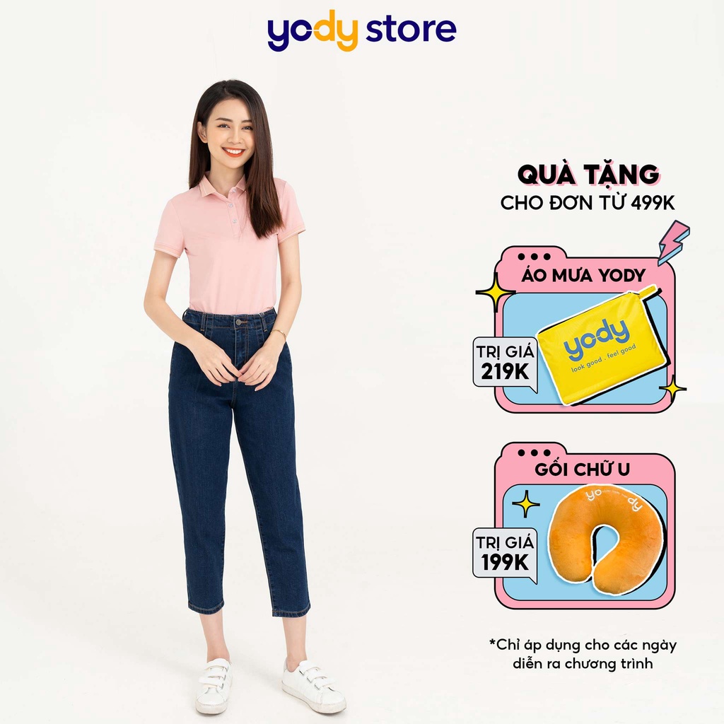 Quần jean nữ baggy Yody cao cấp trẻ trung năng động - QJN3076