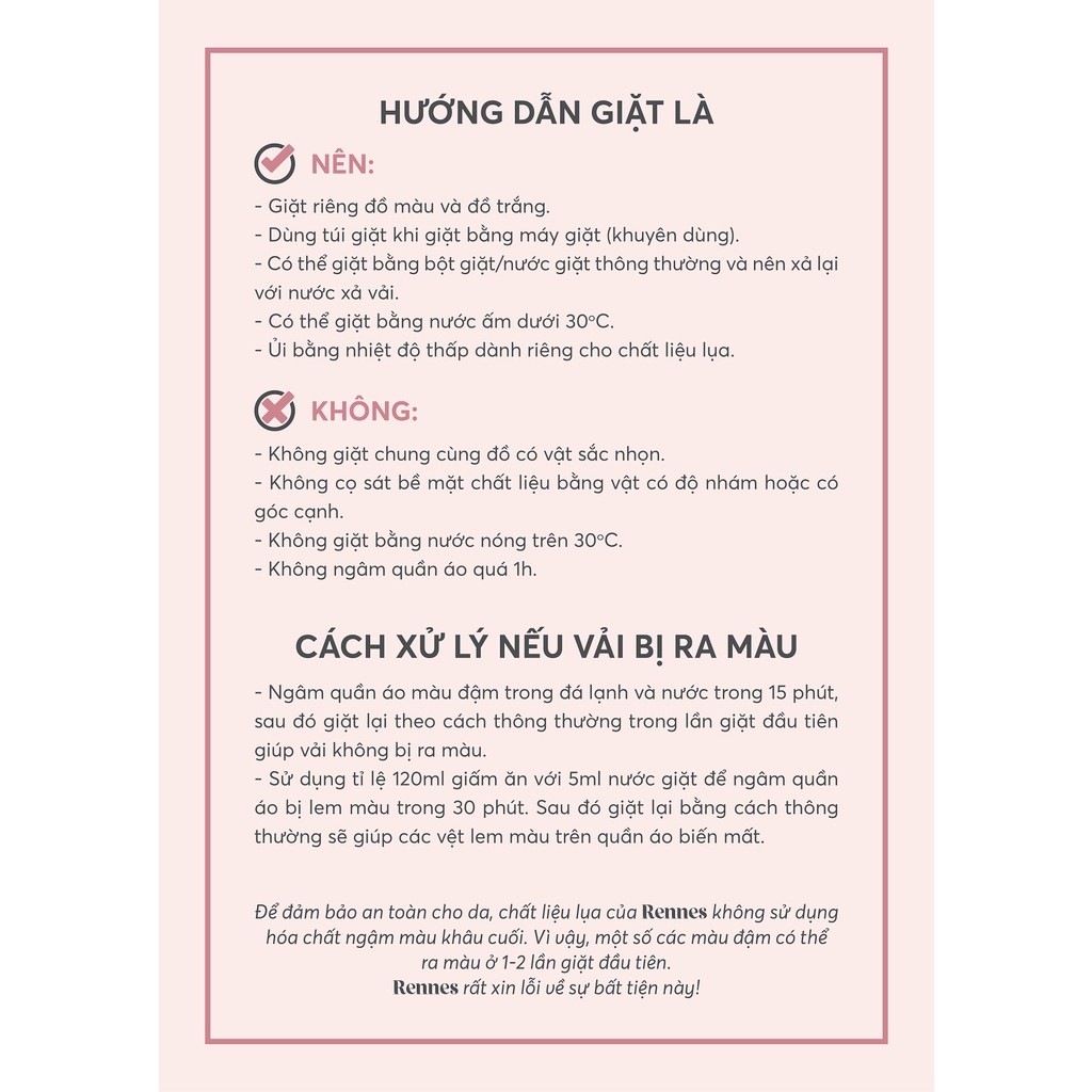 Set đồ ngủ pyjama lụa dài tay viền ren Rennes, chất lụa cao cấp tôn dáng, mềm mịn-RSE002